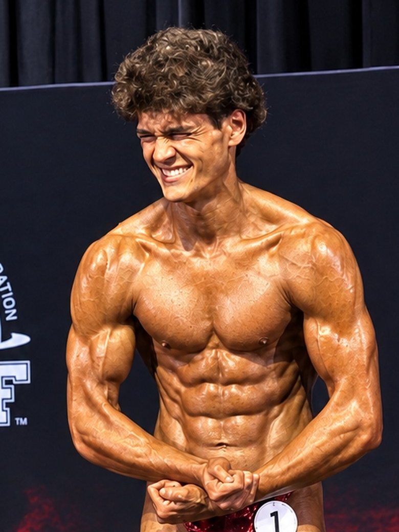 Logan most muscular after