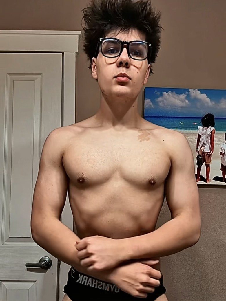 Logan most muscular before