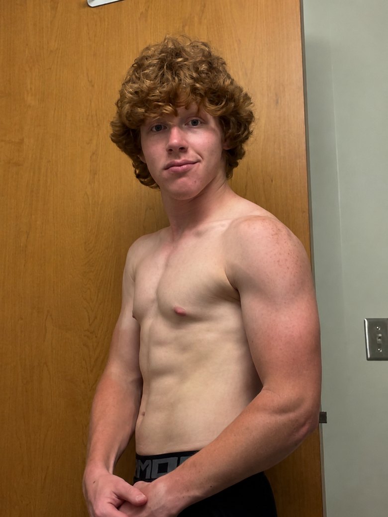 Trenton Laskey, September 2022, side view